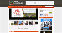Desktop Screenshot of portaldejacutinga.com.br